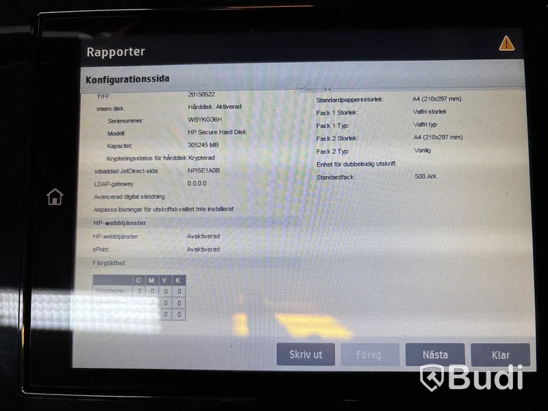 Skrivare HP, Color LaserJet Enterprise MFP M681