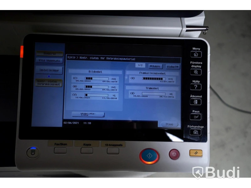 Multifunktionell skrivare Konica Minolta bizhub C754e