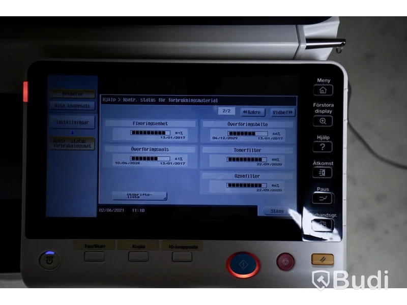 Multifunktionell skrivare Konica Minolta bizhub C754e