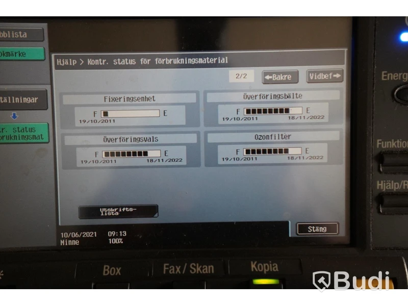 Multifunktionell skrivare med sorterare Konica Minolta C280