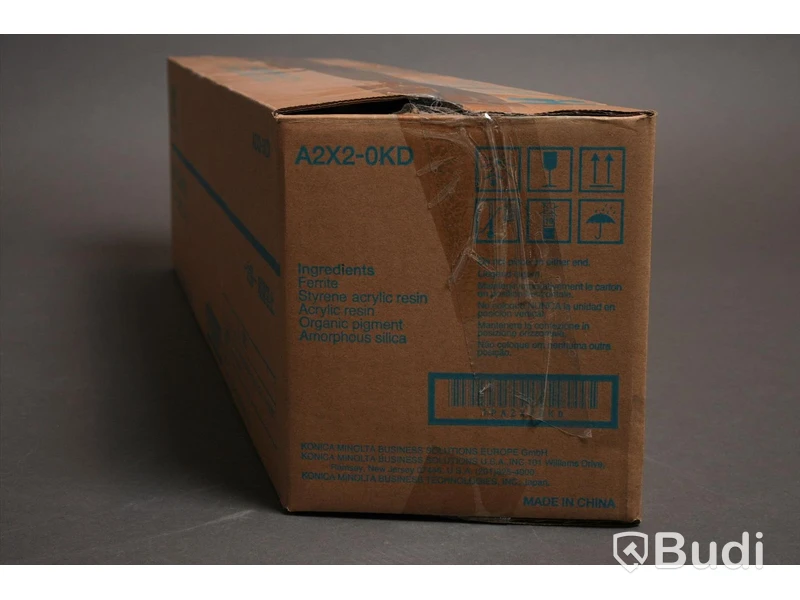 Toner - Konica minolta, A2X2-0KD, cyan. Ny, Obruten förpackning.