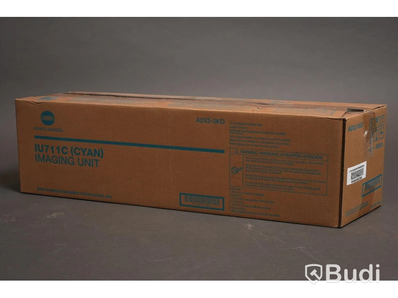 Toner - Konica minolta, A2X2-0KD, cyan. Ny, Obruten förpackning.