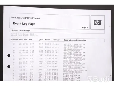 Skrivare - HP, LaserJet P3015. Begagnad. Funktionstestad.