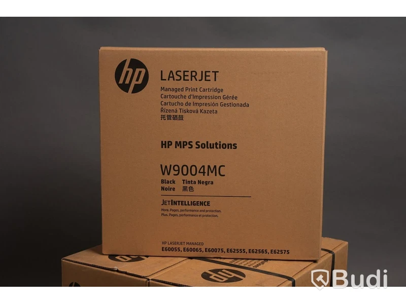 Toner - 3 st. HP, LaserJet W9004MC, svart. Ny, Obruten förpackning.