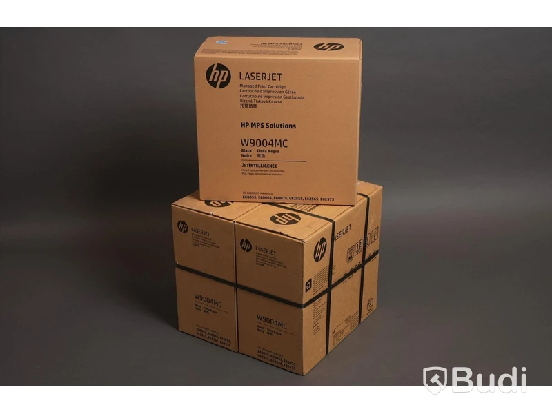 Toner - 3 st. HP, LaserJet W9004MC, svart. Ny, Obruten förpackning.