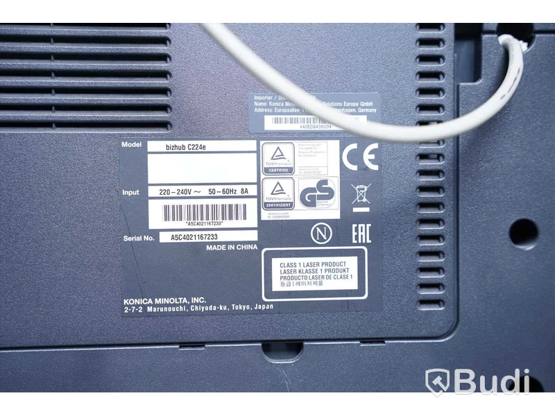 Skrivare - Konica Minolta Bizhub C224e.