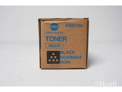 Toner - 3 st. Konica Minolta, 1 st TN321K Black, 2 st. DR512 Yellow, Magenta, Cyan.