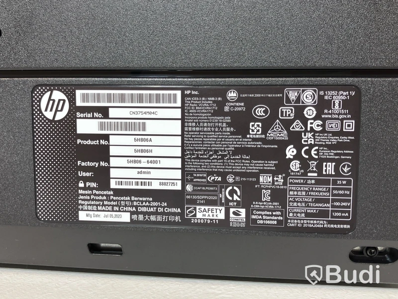 Skrivare HP Designjet T250, 5HB06A