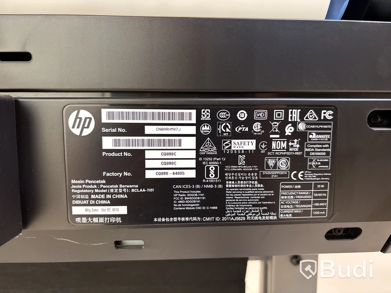 Skrivare HP Designjet T520, reparationsobjekt