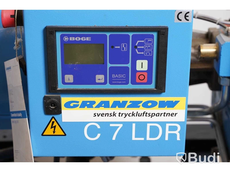 Skruvkompressor - Boge Screw Compressor C7LDR