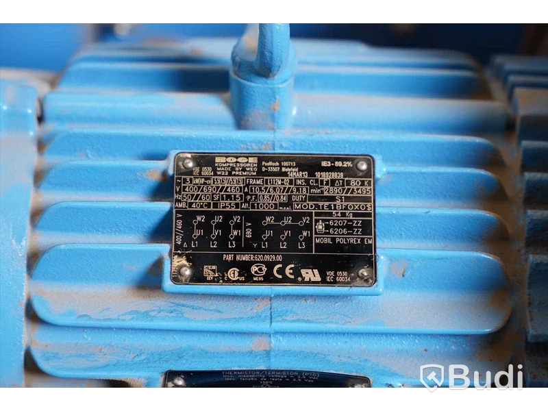 Skruvkompressor - Boge Screw Compressor C7LDR