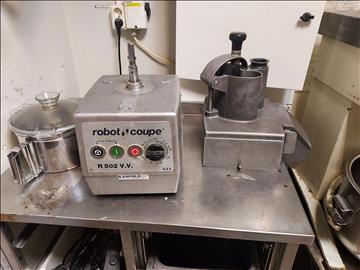 Robot Coupe hackare inkl bänk samt tillbehör