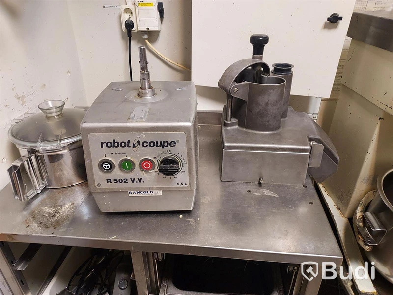 Robot Coupe hackare inkl bänk samt tillbehör