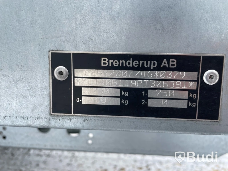 Släpvagn Brenderup 250S -2023