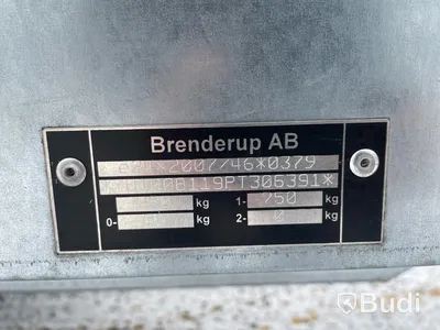 Släpvagn Brenderup 250S -2023