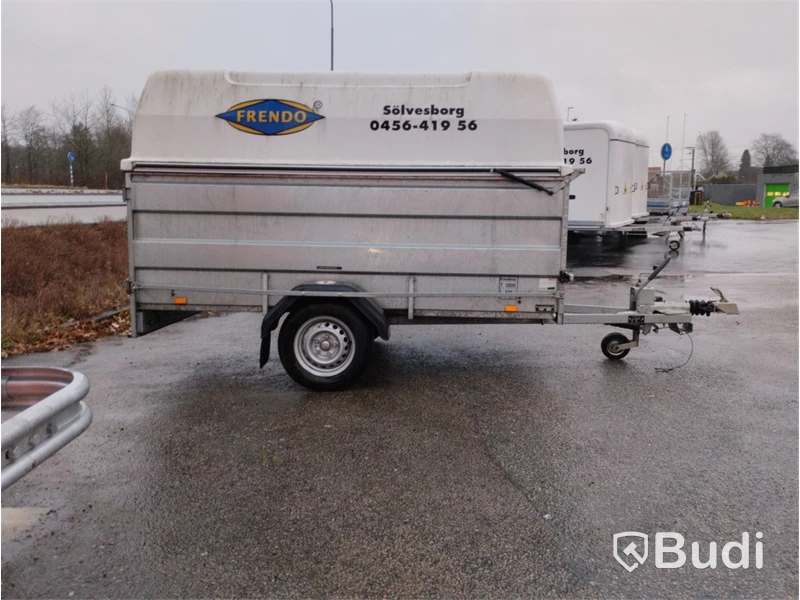 Släpvagn med kåpa Brenderup 1000 kg, -2022
