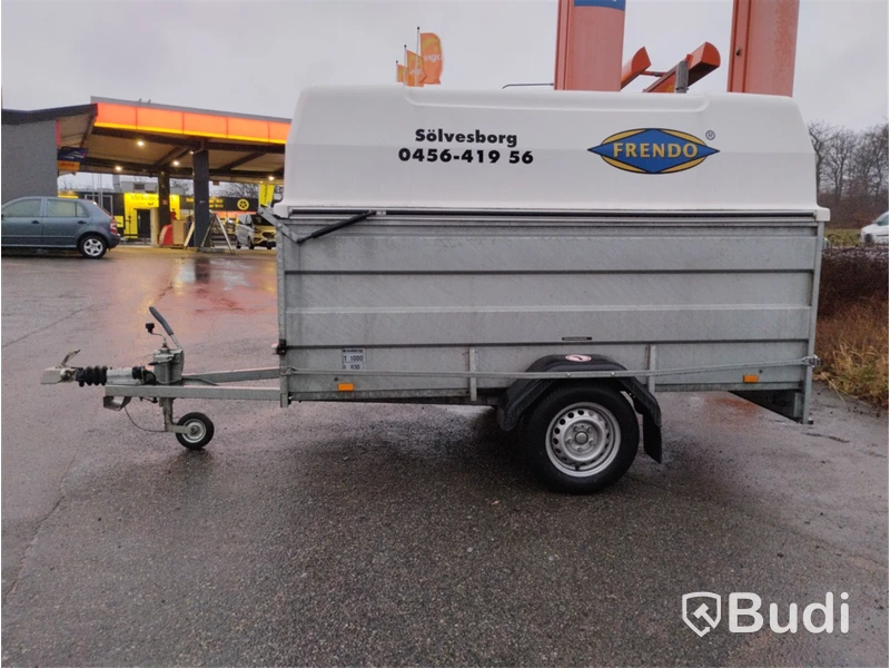 Släpvagn med kåpa Brenderup 1000 kg, -2022