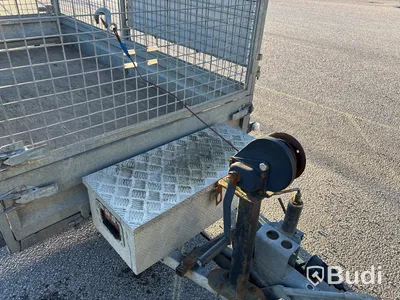Släpvagn med gallergrindar Thule 750 kg, -2011