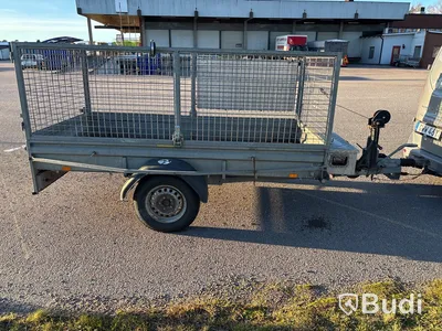Släpvagn med gallergrindar Thule 750 kg, -2011