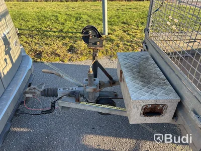 Släpvagn med gallergrindar Thule 750 kg, -2011