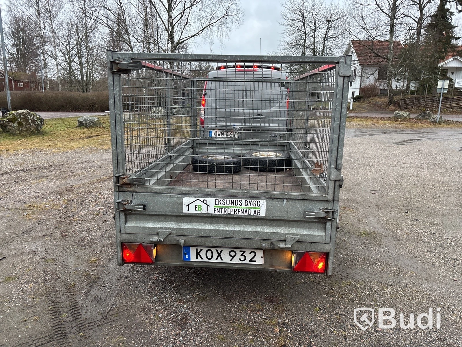 Släpvagn med grindar Brenderup, 750 kg, -2014