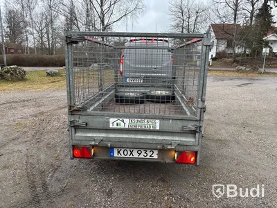 Släpvagn med grindar Brenderup, 750 kg, -2014