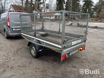 Släpvagn med grindar Brenderup, 750 kg, -2014