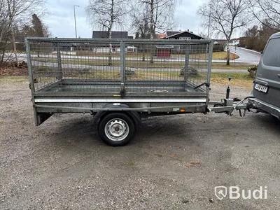 Släpvagn med grindar Brenderup, 750 kg, -2014