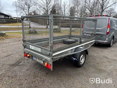 Släpvagn med grindar Brenderup, 750 kg, -2014