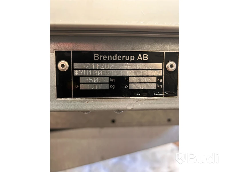 Släp BRENDERUP 5520W -2023 | 3500kg