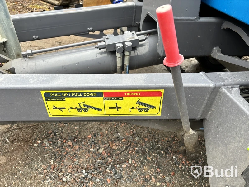 Lastväxlarsläp för personbil inkl. flak Vezeko 3500 kg, -2021