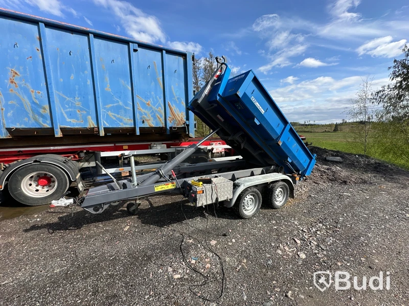 Lastväxlarsläp för personbil inkl. flak Vezeko 3500 kg, -2021
