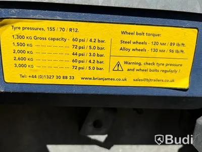Biltransportsläp Brian James Trailers, 2018 - EXPORT