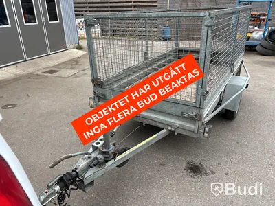 Släpvagn med grindar TGAB L0751, -2003