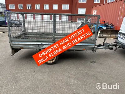 Släpvagn med grindar TGAB L0751, -2003