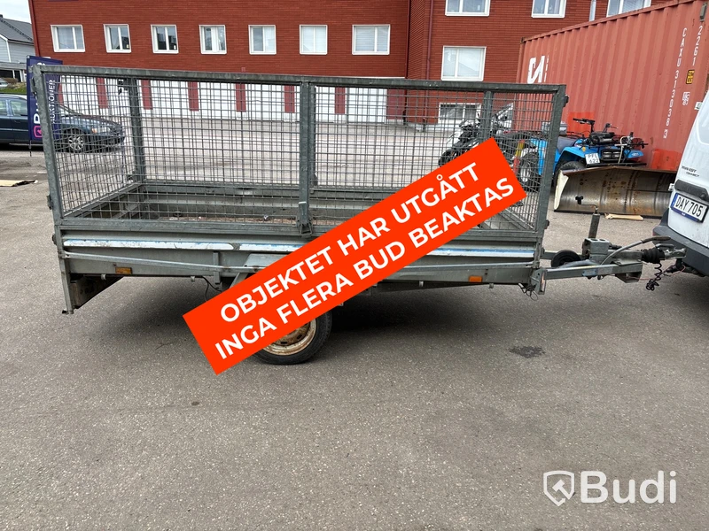 Släpvagn med grindar TGAB L0751, -2003