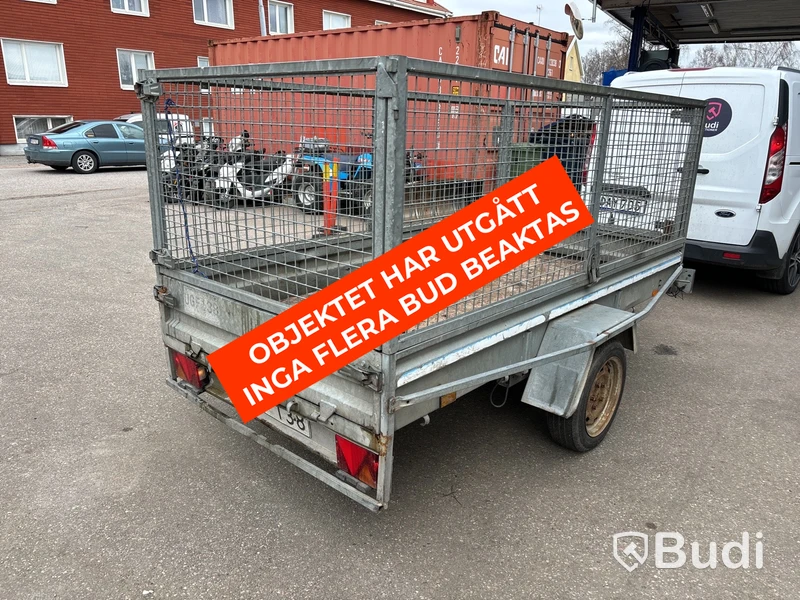 Släpvagn med grindar TGAB L0751, -2003