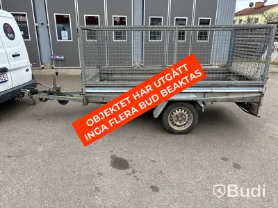 Släpvagn med grindar TGAB L0751, -2003