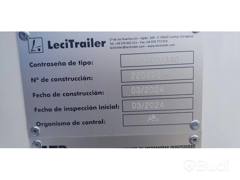 Lastbilssläp med Kylaggregat (NY) | LECITRAILER - 2024