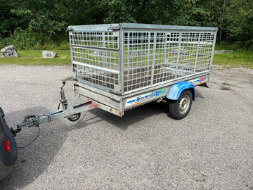 Släpvagn med grindar Caravan 1250 XL, -2012