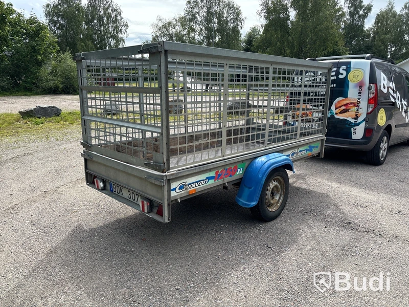 Släpvagn med grindar Caravan 1250 XL, -2012