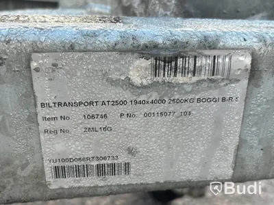Biltransport Brenderup AT2500TB -  2023