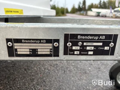 Skåpsläp Brenderup CE100035R - 2024