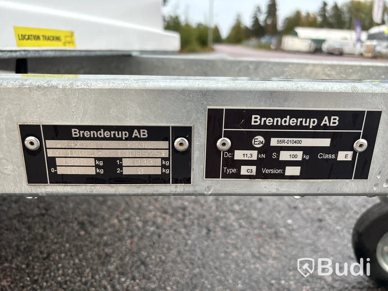 Skåpsläp Brenderup CE100035R - 2024