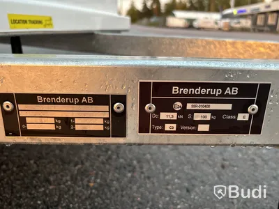 Skåpsläp Brenderup CE100035R - 2024
