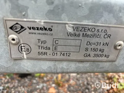 Personalvagn Vezeko 2700 kg -2018