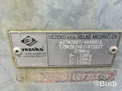 Personalvagn Vezeko 2700 kg -2018