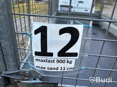 Släp med grindar Brenderup 750 kg -2012