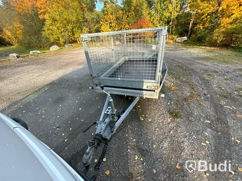 Släp med grindar Brenderup 750 kg -2012