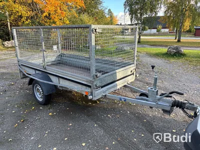 Släp med grindar Brenderup 750 kg -2012